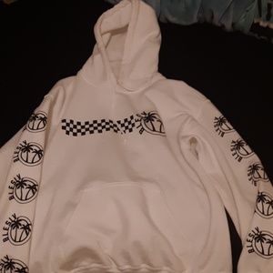 blesiv merch white hoodie